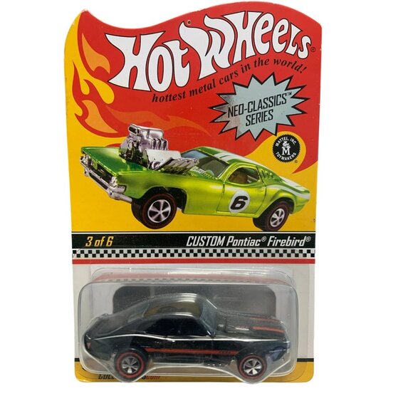 Hot Wheels Other - Hot Wheels Custom Pontiac Firebird Neo-Classics Series 6 Limited Edition Die-Cas